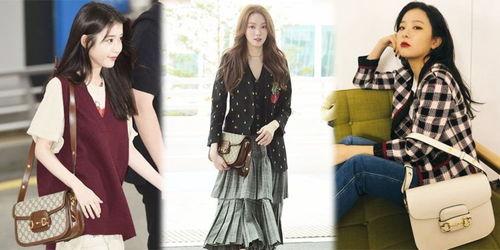 女明星背两个包包,女明星演绎双包新风尚